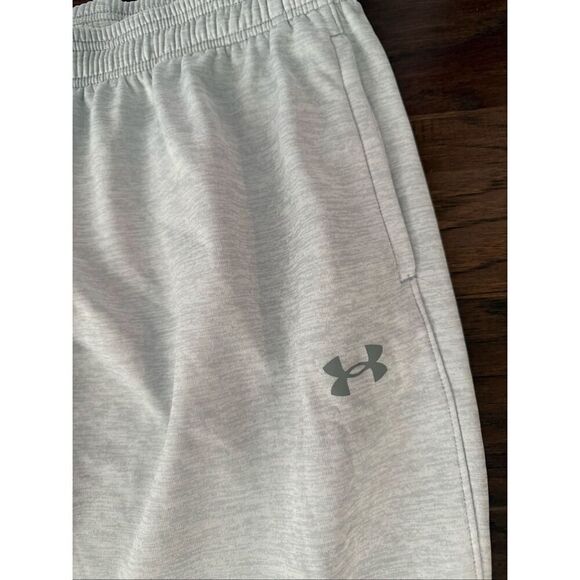 NEW Under Armour White Gray Zip Ankle Joggers XXL - Picture 4 of 8